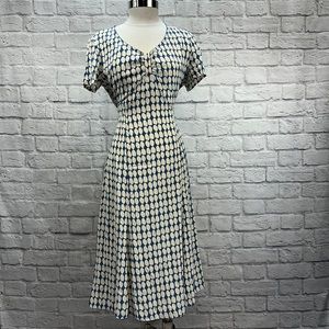 Boden Polka Dot Midi Dress, Sz 14L